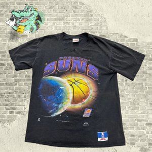 [SOLD] ULTRA RARE Vintage 1993 NBA Phoenix Suns Solar Basketball Distressed